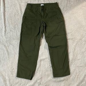 Good textured green pants. Size 10